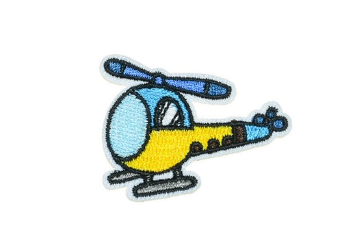 Vehicles Embroidery Patches Car Ship Plane Iron-on Sew-on Stickers for Cloth Bag - Picture 14 of 22