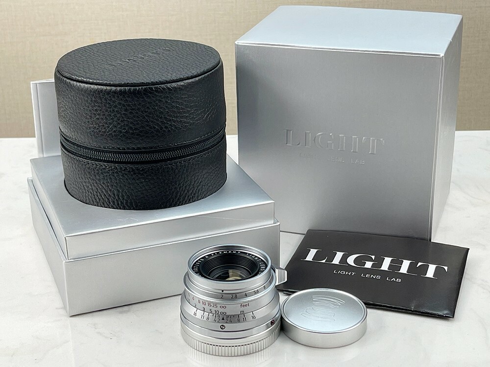 New Light lens lab 35mm f/2 Silver for Leica Summicron M Eight