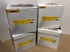ABRALON Discs By Mirka 6" 150mm (Choose 5,10 or 20 Discs ) P1000 to P4000 Avail