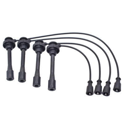 Spark Plug Wire Ignition Cable Set for Mitsubishi L300 4G63 2.0L 4G64 2.4L 2WD