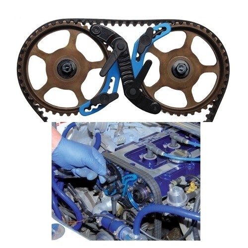 KIMISS Kit Attrezzi Bloccaggio Albero A Camme Per Catena Distribuzione, 14 Pezzi, Per Motori Mini R50 R53 W10 W11, Acciaio - 3