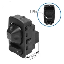 Automann 577.46501 Mirror Switch for Freightliner | Cross Reference Parker 34103