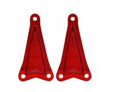USA-Made! 1968 Firebird, Catalina, etc Rear Quarter Light Lens NEW Trim Parts!