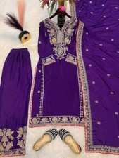 Designer Indian Pakistani Salwar Kameez Wedding Bollywood Dress Party Wear Suit