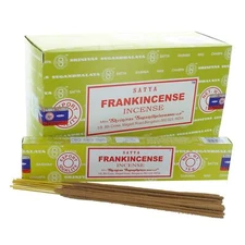 Satya Frankincense Incense Sticks Agarbatti Pack of 12X15g Each 180 Contains