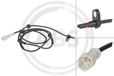 A.B.S. Sensor Raddrehzahl ABS Sensor Hinten Vorne links 30211
