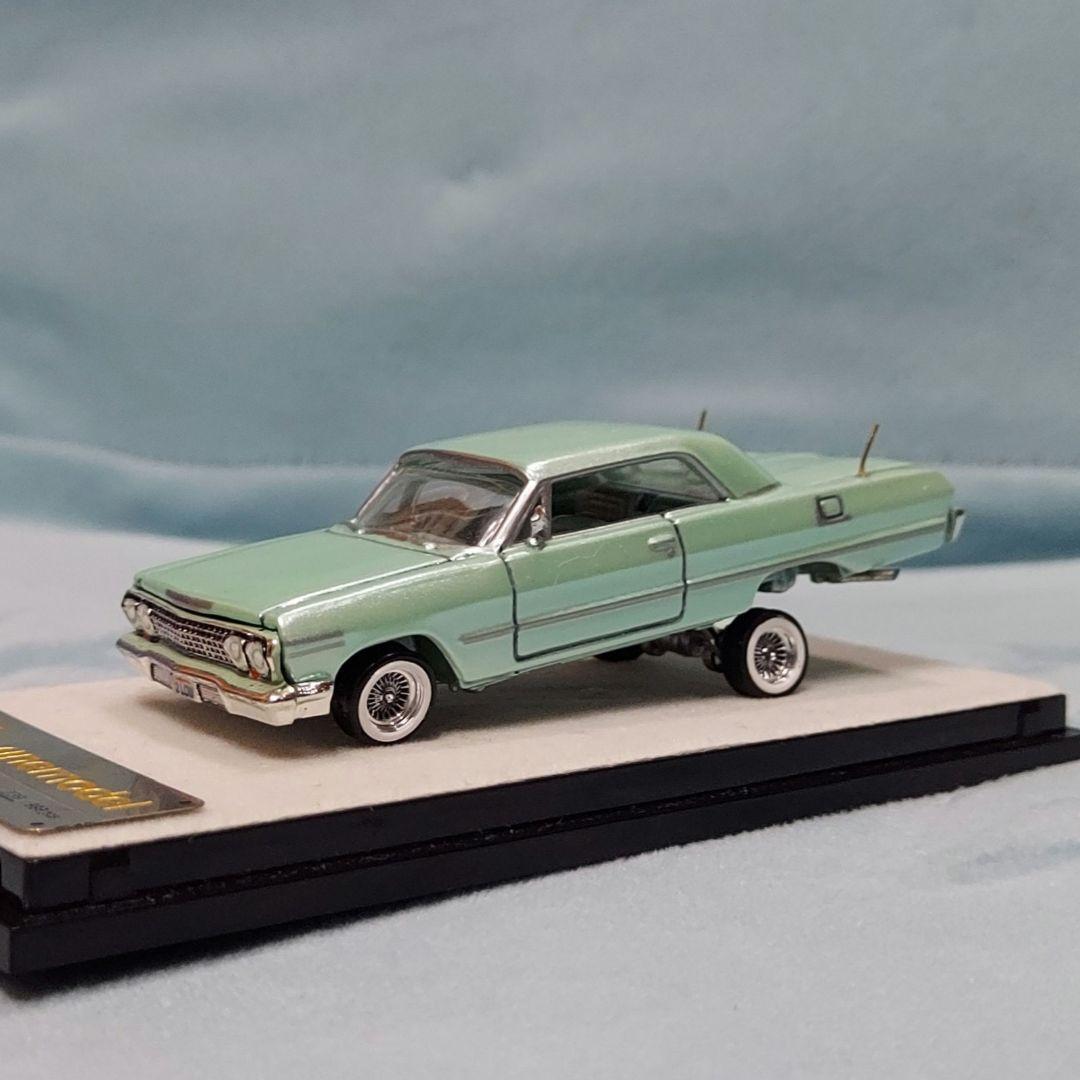 Hopper 1/64 インパラ　63　車高上下可能 Hopper 1/64 Impala 63 Vehicle Height Can Be Raised Lowered