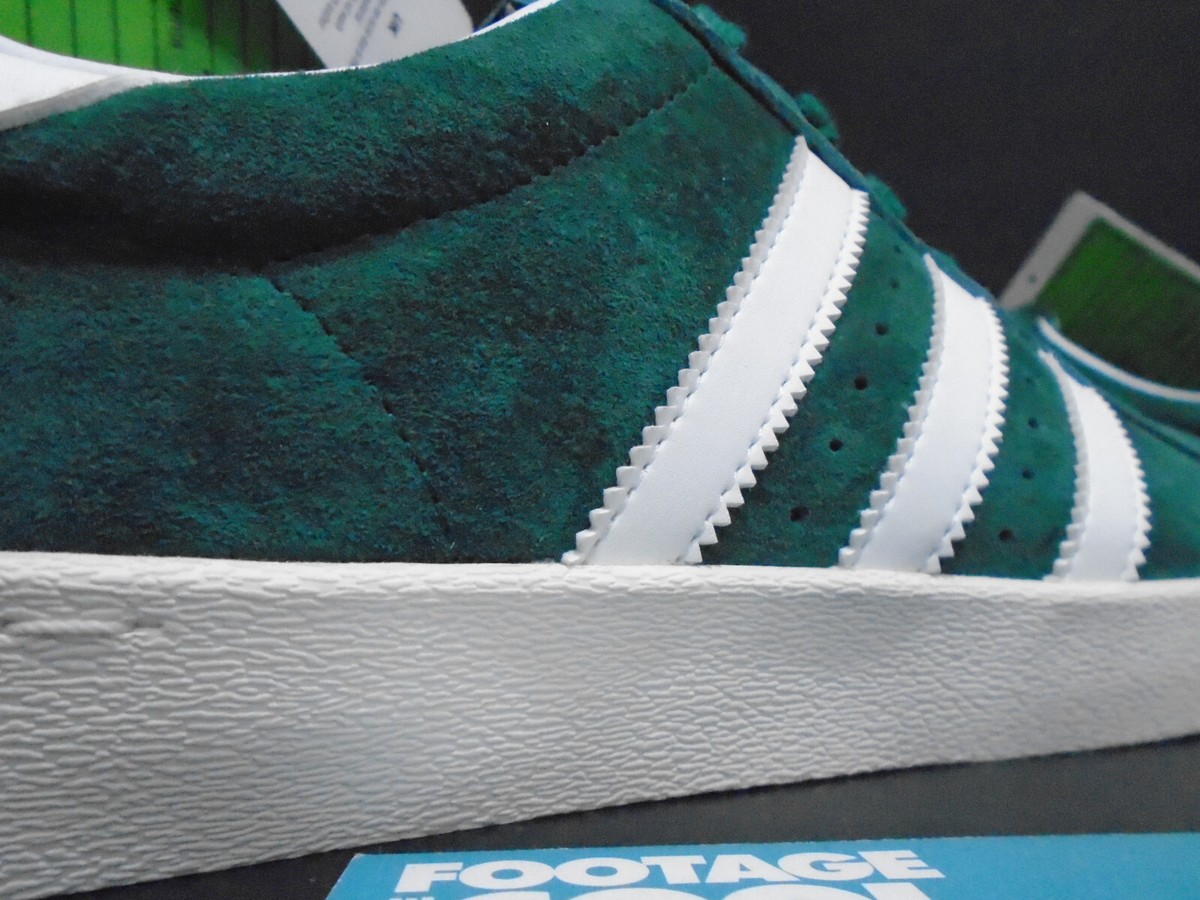 ADIDAS SKATEBOARDING HALF SHELL VULC SAMPLE SUPERSTAR GREEN