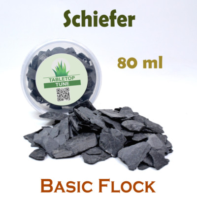 019 - Schiefer / Streumaterial / Modellbau / HO / TT / 80 ml