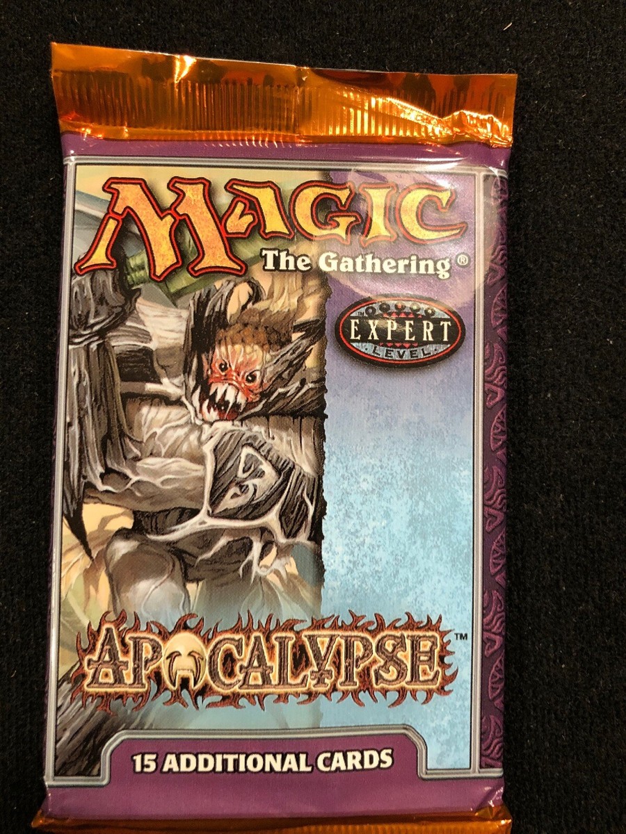 Apocalypse Booster Pack. X (1) 2001 MTG - (RG) 040625.01 4RCards