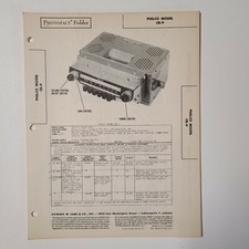 SAMS PHOTOFACT SERVICE MANUAL 44-17 PHILCO RADIO MODEL CR-9