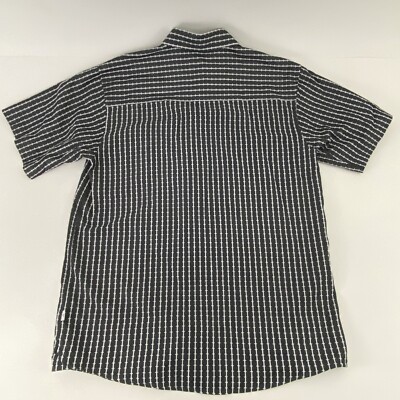 Chemise Homme Orisue Manches Courtes à Carreaux - Taille M - Occasion Très Bon état