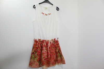 Jottum Kleid weiß   NEU      140 - 152      WOW mit Schleifen 