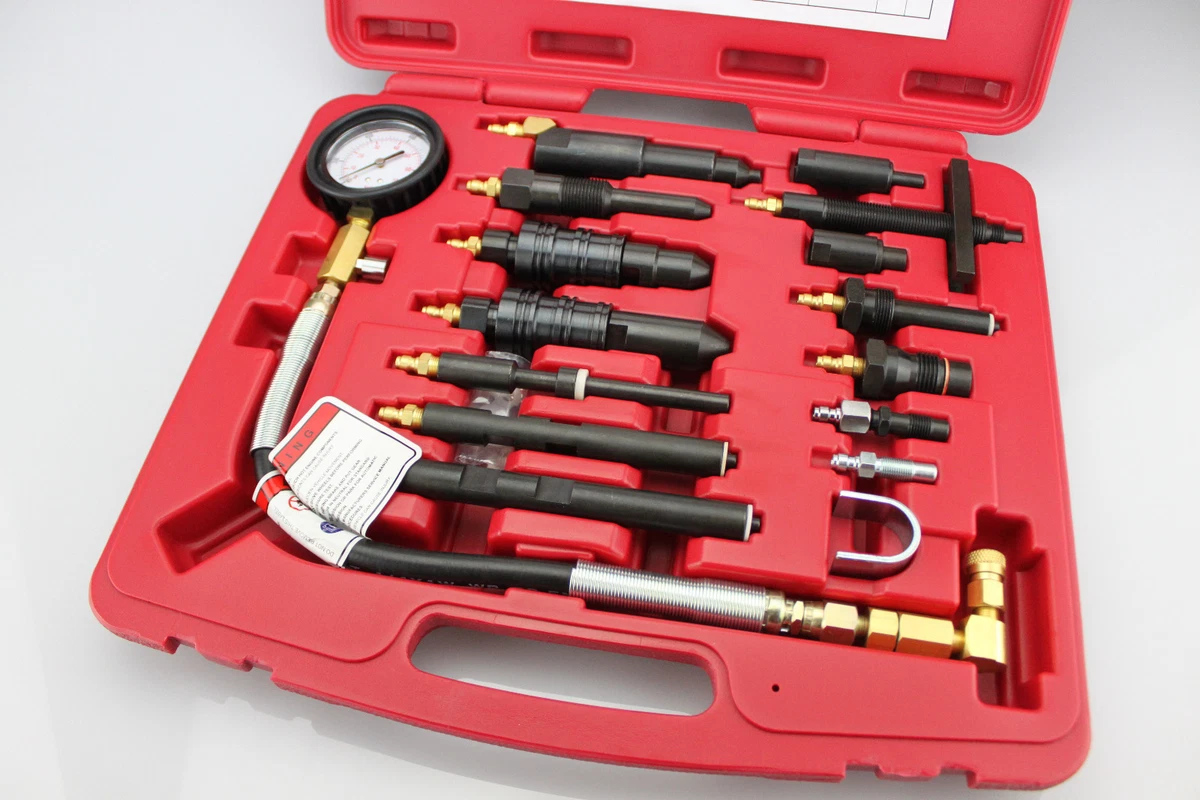 TS9042 HEAVY DUTY GLOBAL DIESEL COMPRESSION TESTER SET JOHN DEERE CAT CASE FORD