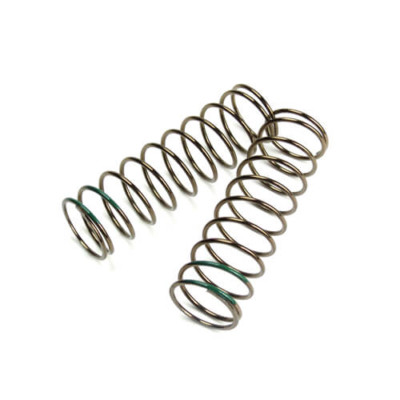 Tekno TKR8765   LF Shock Spring Set (front, 1.6×10.3, 4.14lb/in, 75mm, green)