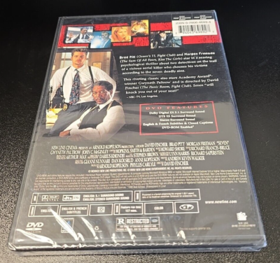 Seven (DVD, 1995) 794043698927| eBay
