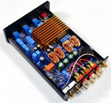 Bluetooth 5.0 Mini Power Amplifier Class D Subwoofer AMP 2.1 Channel 150W 75Wx2