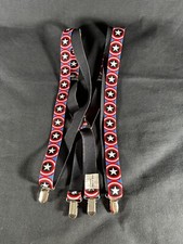 Set of Captain America Shield Suspenders Marvel
