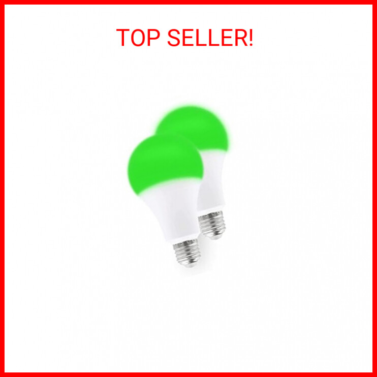 hooga Migraine Relief Green LED Light Bulb, Light Therapy Bulb, 520nm