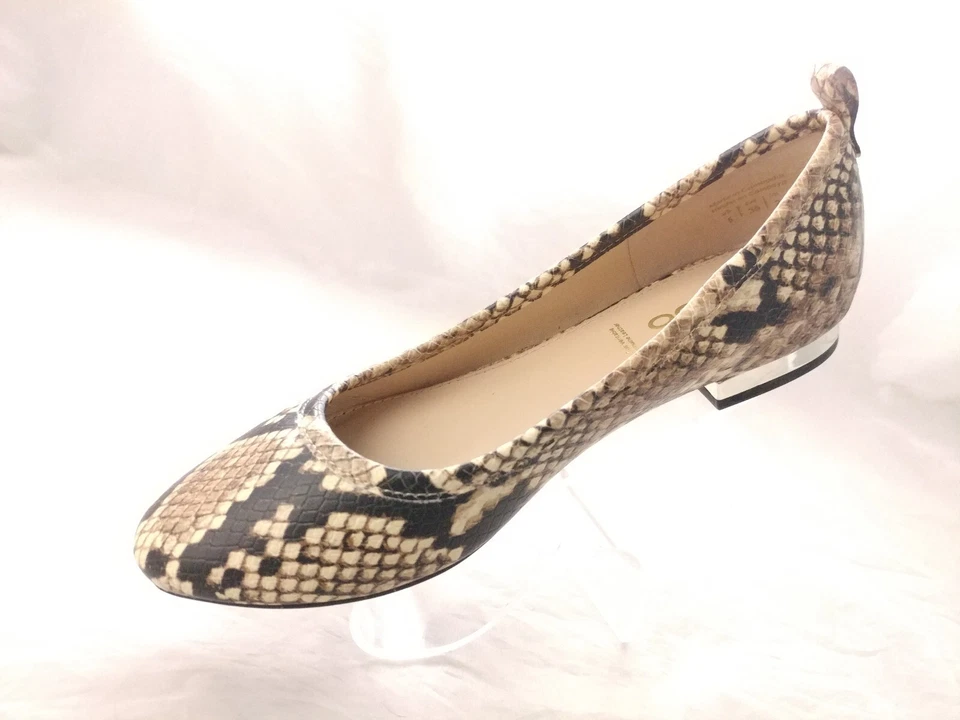 ALDO Kaye 芭蕾平底鞋女式 5 蛇纹懒人鞋粗跟圆头 — 第 4/4 张图片