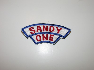 e0071 US Air Force Vietnam Gun Ship Sandy One tab IR20E
