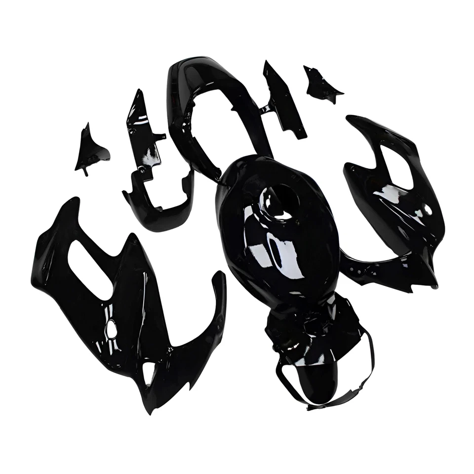 Black Complete Fairings for VTR1000F 1997-2005 Super Hawk 1000 Honda Body Work — 第 2/4 张图片