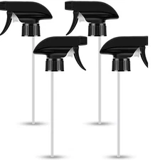 4 Pack Trigger Sprayers Replacement Spray Nozzles for 8oz/16oz Spray Bottles