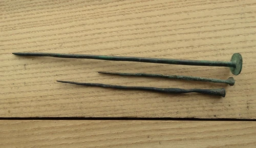 Antique Medieval knitting needles 11-12 AD Kievan Rus