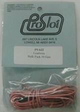 Pro Slot Silicone Lead Wire Bulk Pack -10' for 1/24 Slot Cars