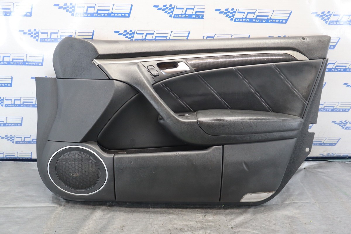 田中 様 2007-2008 ACURA TL-TYPE S OEM BLACK LEATHER PASSENGER FRONT DOOR