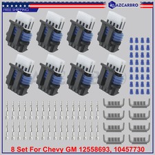 For Chevrolet Silverado GMC Sierra 1500 4.8L 5.3L 8 Set Ignition Coil Connector