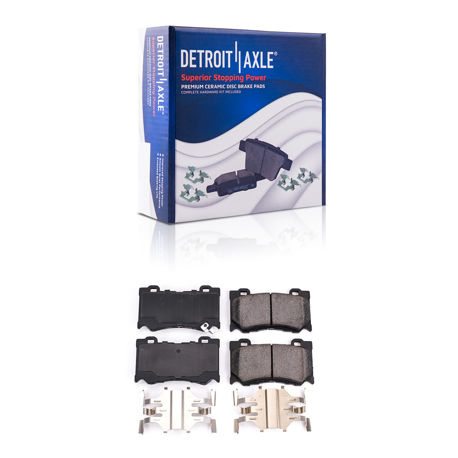 a-ka3  Q50 Parts Power Stop K4669 Front Z23 Carbon Fiber Brake Pads With