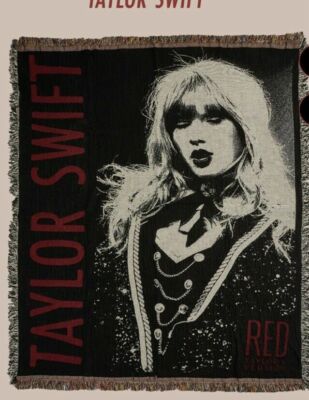 TAYLOR SWIFT RED OFFICIAL BLANKET 50