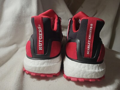 Adidas Ultraboost 1.0 ATR NCAA Rutgers Scarlet Knights Men\'s Shoes adidas Black/Scarlet Rutgers Scarlet Knights Ultraboost 1.0  main image 2