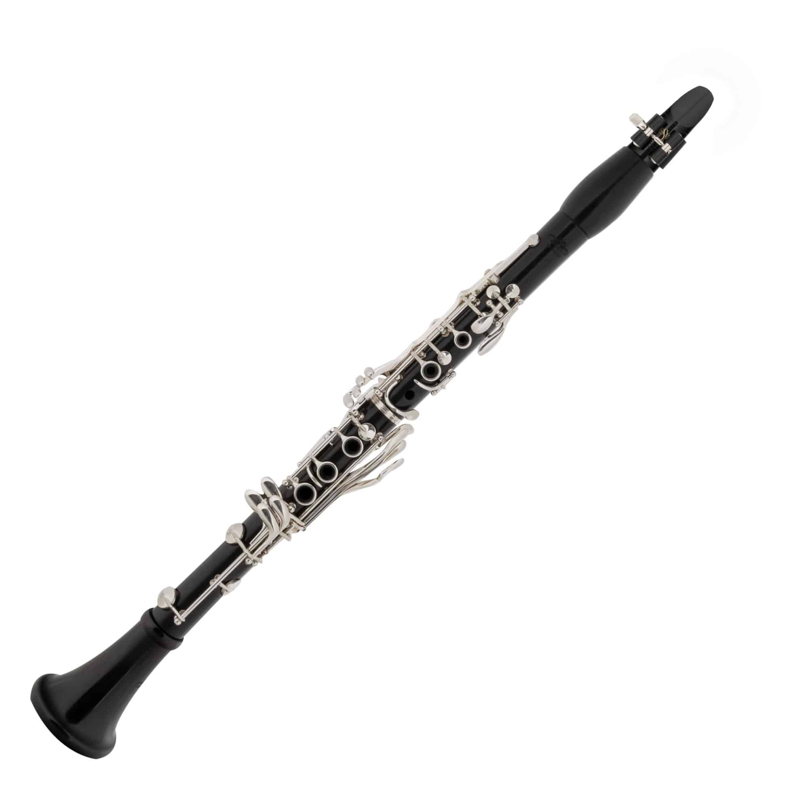 Clarinetto in Sib 18 Chiavi Diteggiatura Francese Boehm Legno di Grenadilla Set