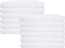 Terry Towel Terry Hand Towel, 16in x 27in, 12/Pack