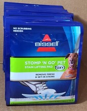 BISSELL Stomp 'N Go Pet Stain Lifting Pads  Oxy for Stain Removal 18 Packs