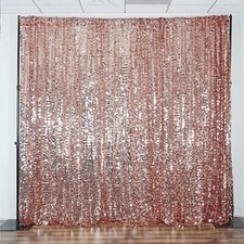 Blush Big Payette Sequined BACKDROP 20x10 ft Party Wedding Photo Prop WHOLESALE