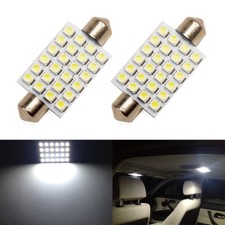 2 X White Led Interior Map Dome Trunk Light 42mm 578 211-2 212-2 Festoon Bulbs 2 X White Led Interior Map Dome Trunk Light 42mm 578 211-2 212-2 Festoon Bulbs