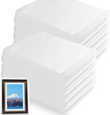 100 Pack Cushion Foam Pouches and Sheets Moving Supplies, 12X14 Inch Moving Foam