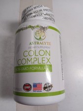 ASTRALYTE Colon Complex Lower Bowel Stimulator -7 Day Cleanse-90 Caps Exp 3/2026