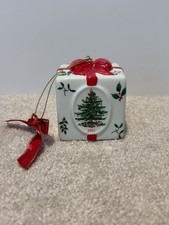 Spode Christmas Tree Gift Box Ornament