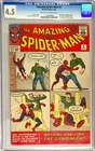 Amazing Spider-Man # 4 - CGC 4.5 old label - 1st App. of the Sandman - 9/1963