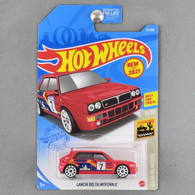 2021 Hot Wheels Lancia Delta Integrale Red KROGER EXCLUSIVE First Release