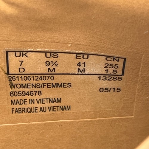 Stivali Clarks Kadri Dylan donna 9,5 M pelle nera comodi tacco a blocco zip laterale - Foto 9 di 22