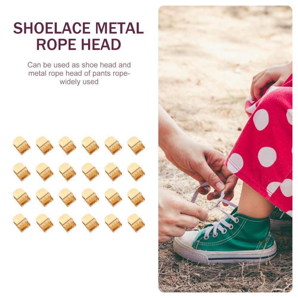 APL 100 pezzi chiusure per scarpe in metallo chiusure per lacci chiusure per scarpe da ginnastica