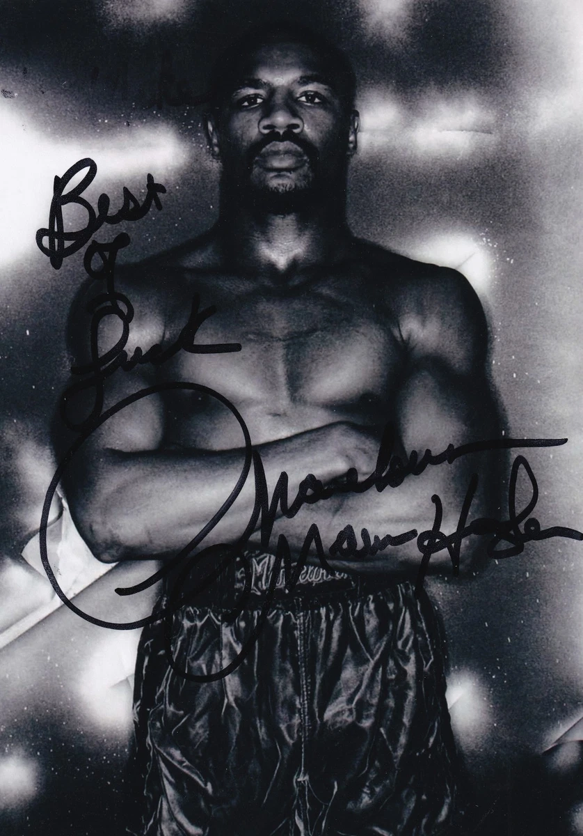 marvin hagler signed products for sale | eBay