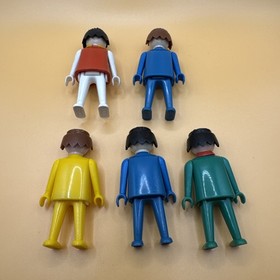 Lot Of 5 Vintage 1974 Playmobil Figures