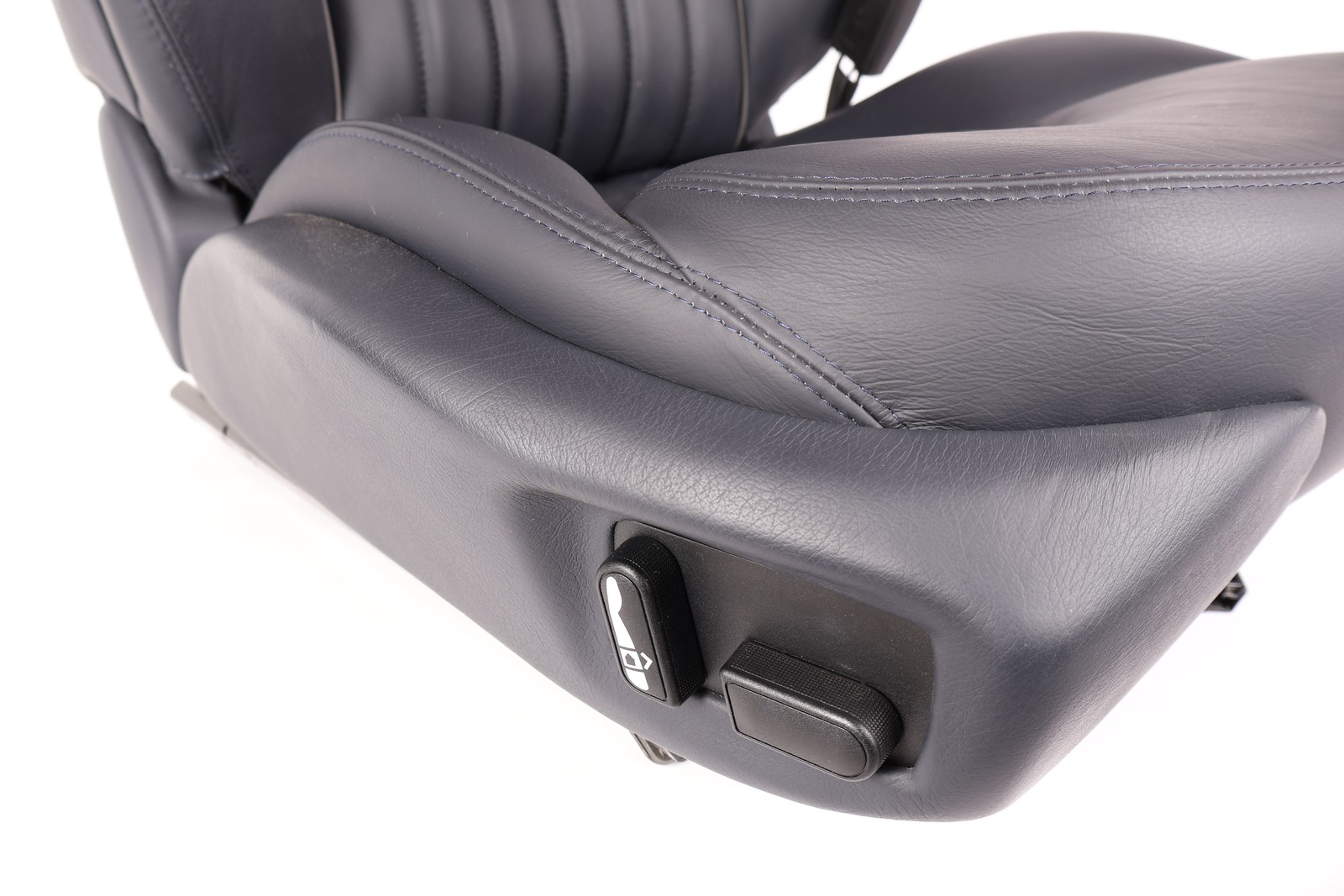MSseat Maserati passenger seat with electronics BLUE   LIKE NEW