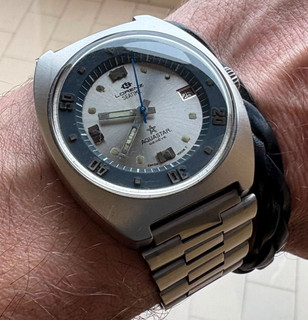 Lorenz Aquastar Seatime Automatik 40mm Diver Vintage Armband Box